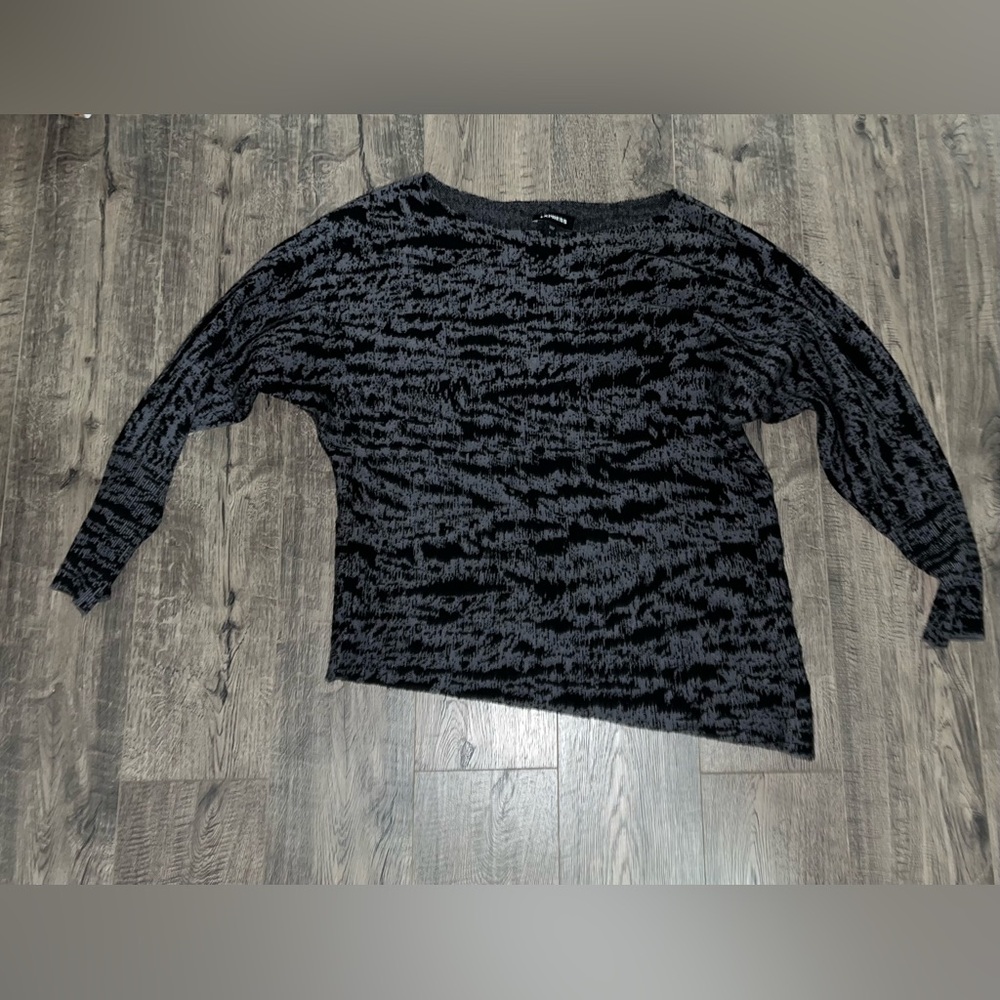 Black and Gray Sweater